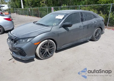 2020 Honda Civic Sport z USA, uszkodzony, nr VIN SHHFK7H49LU404276